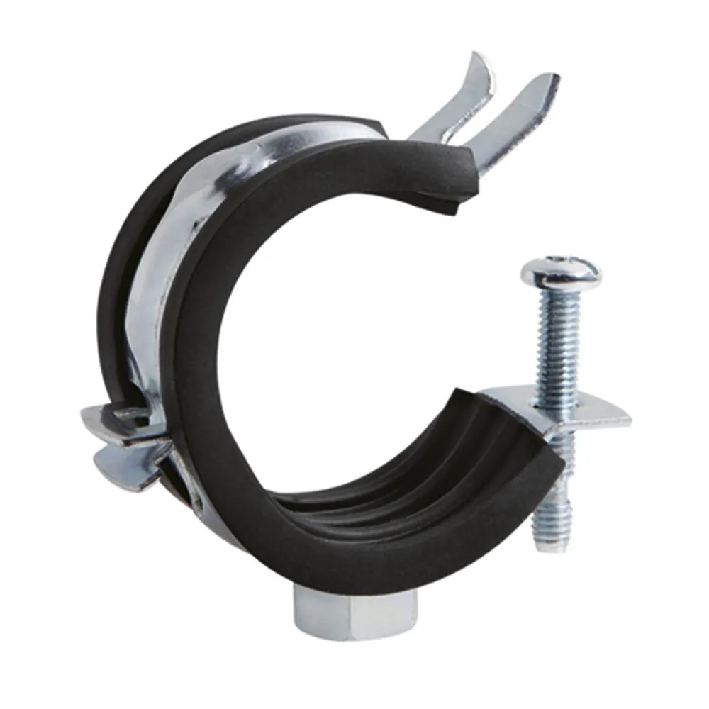 [MA121160] Gelenk-Rohrschelle M8 mit Schallschutz und Schnellverschluss (15-(14-15))