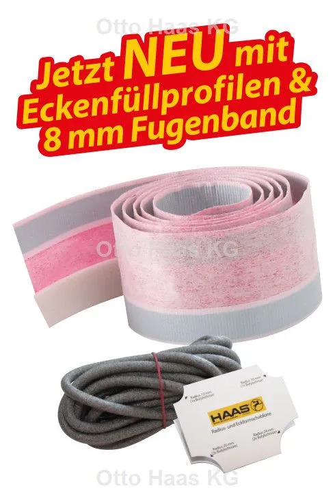 OHA-Easy-2-Protectband – Wasser- & Schallschutzband für Dusch- & Badewannen 