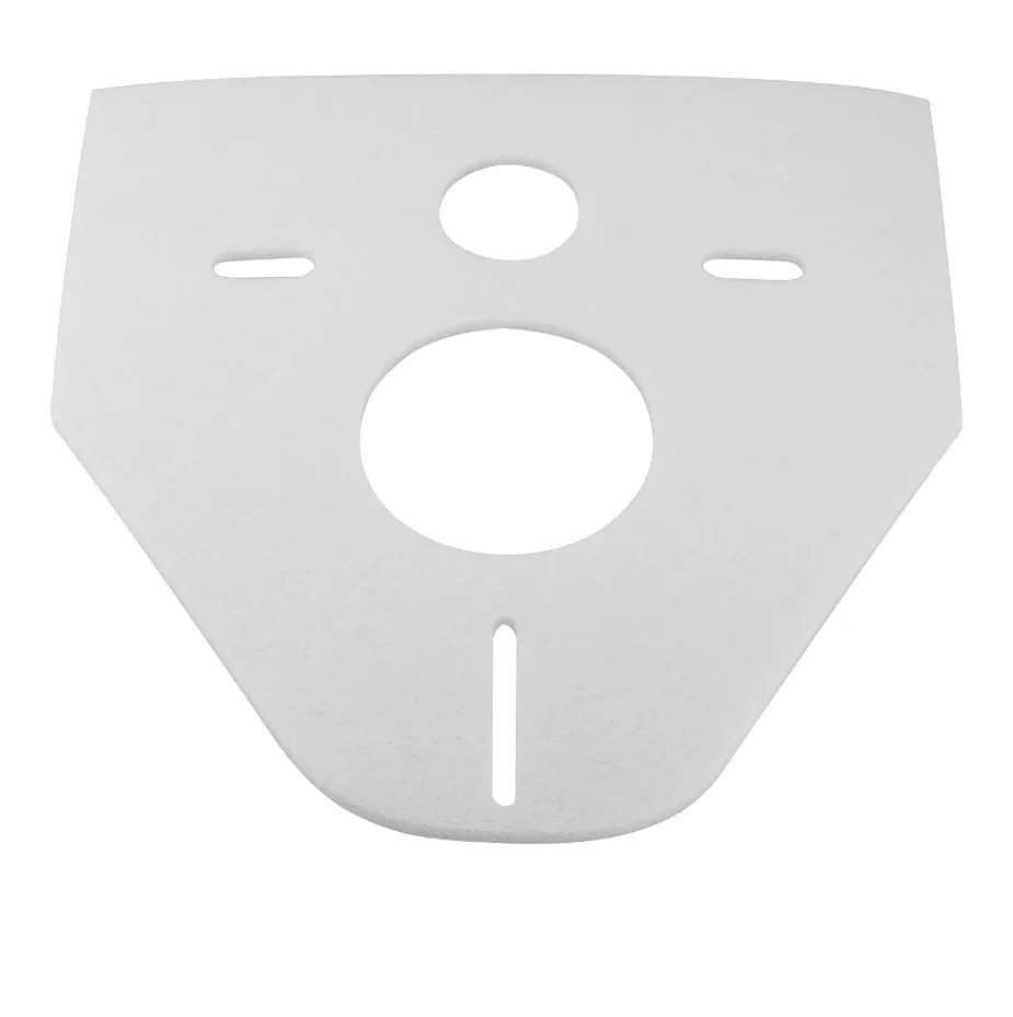 Schallschutz für Wand-WCs und Bidets – Geräuschdämmung mit PE-Schaummatte 