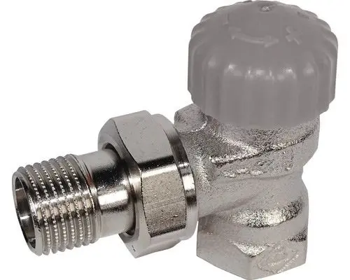 [MA1221623] Thermostatventil mit Voreinstellung – Eckform 1/2" (Durchgang)