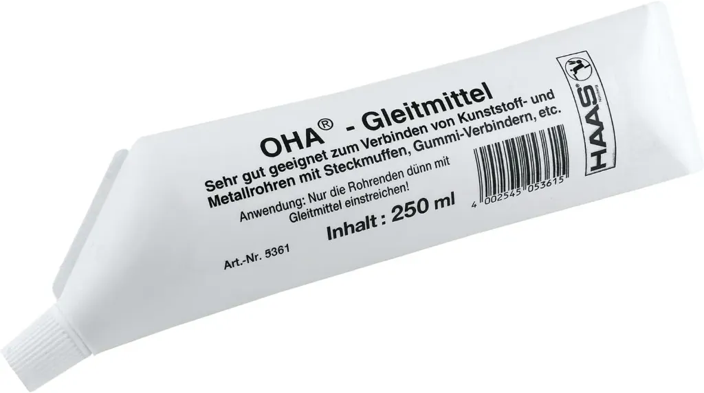 OHA-Gleitmittel – DVGW-geprüft für Steckmuffenverbindungen  (250 g)