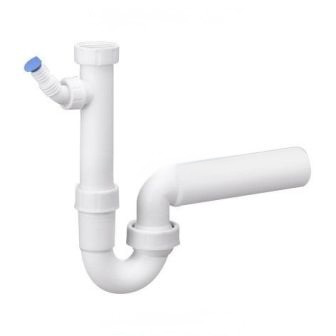 [MA126265] Kugelgelenk-Siphon 1 1/2” mit Geräteanschluss – Design & Funktion nach DIN EN 274