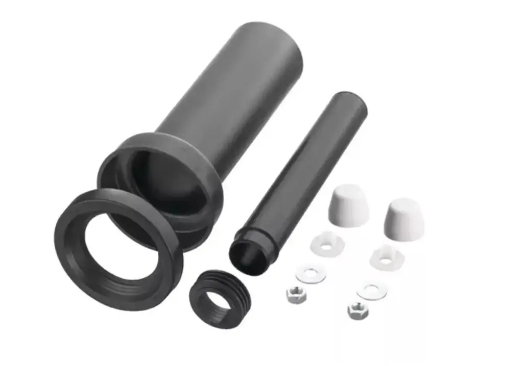 [MA126297] PE Wand-WC-Anschlussgarnitur – 300 mm mit Dichtungen, verschweißbar